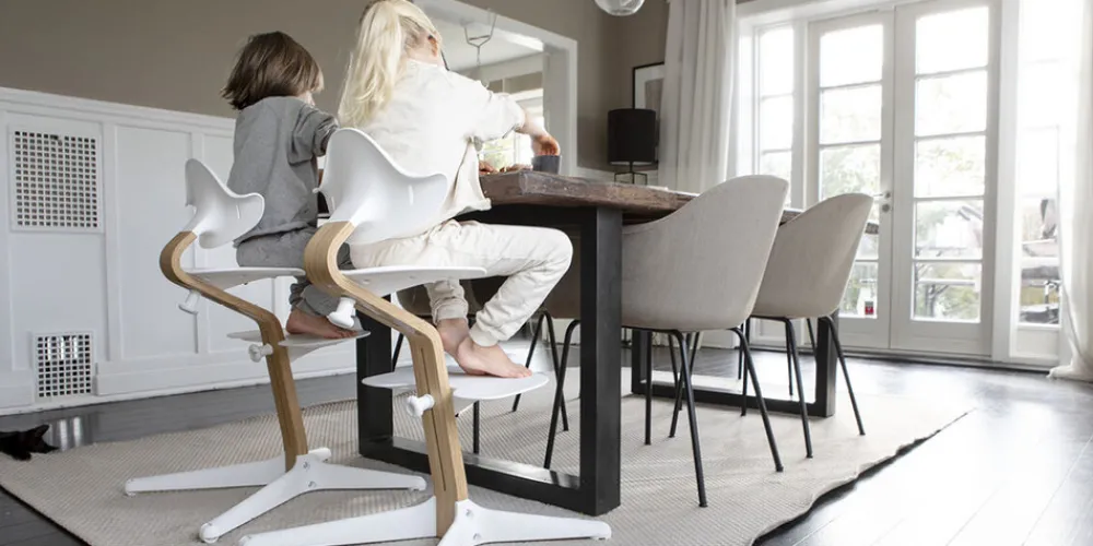 Stokke Nomi Stol - Natural White-Børn Højstole Uden Tilbehør