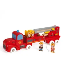 Janod Story Giant Firefighters Truck- Legetøjsbiler