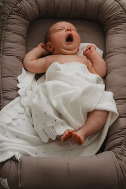 Vanilla COPENHAGEN Striktæppe - Milk-Børn Tæpper