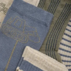 BeKids Strømpe m. mønster (5-pak) - 990- Strømper|Multipack