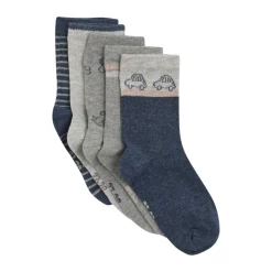 BeKids Strømpe m. mønster (5-pak) - Blue Nights- Strømper|Multipack