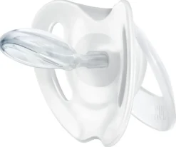 NUK Sut Genius Silicone S1 Turquoise/White 2-pak- Sutter