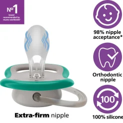 Philips Avent Sut, Ultra Air 0-6 mdr. 2-pk- Sutter