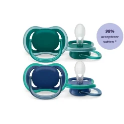 Philips Avent Sut, Ultra Air 6-18 mdr. 2-pk- Sutter