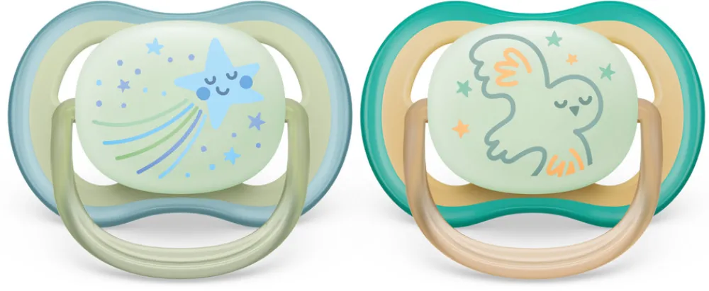 Philips Avent Sut, Ultra Air Nat 0-6 mdr. 2-pk- Sutter