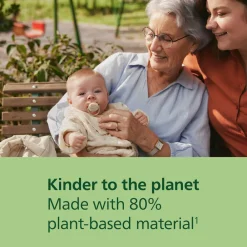 Philips Avent Sut Ultra soft, 6-18 m, grå/grøn- Sutter