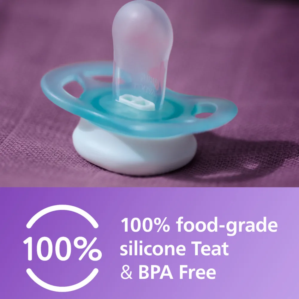 Philips Avent Sut Ultra start, 0-2 m, Nat, lysegrøn/lyseblå- Sutter