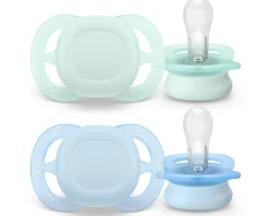 Philips Avent Sut, Ultra starter 0-2 mdr. 2-pk, grøn og blå- Sutter