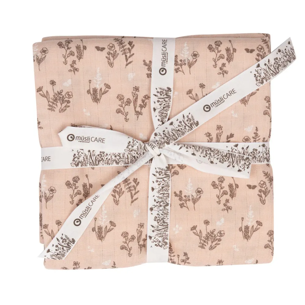 Müsli Svøb, muslin - Flora-Børn Svøb