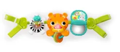 Bright Starts Take Along Carrier Toy Bar Legetøjsrangle- Legetøj Til Barnevogne & Autostole