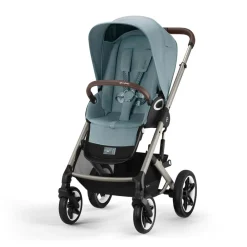 Cybex Talos S Lux - Stormy blue- Klapvogne Med Flade Sæder