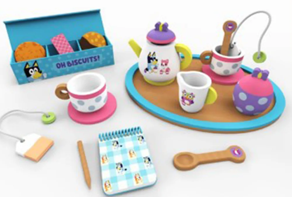 BLUEY Tea Party Set- Køkkenleg