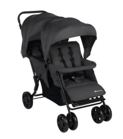 Bebeconfort Teamy - Mineral graphite- Søskende/Tvillingevogne