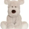 Teddykompaniet Teddy Mocca stor, hund grå, 34 cm- Bamser