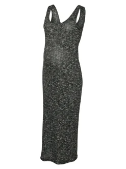 MamaLicious Tenna jrs midi tank kjole - GREY- Kjoler/Nederdele