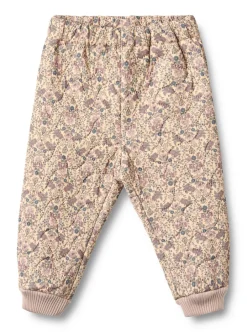 Wheat Termobukser Alex - Mellow peach tapestry- Termotøj