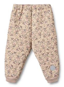 Wheat Termobukser Alex - Mellow peach tapestry- Termotøj