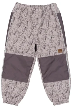 Mikk-Line Termosæt med flæse - Cloud gray- Termotøj