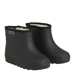 En Fant Thermo Støvler Kort Solid - Black- Korte Termostøvler