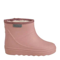 En Fant Thermo Støvler Kort Solid - Old Rose- Korte Termostøvler