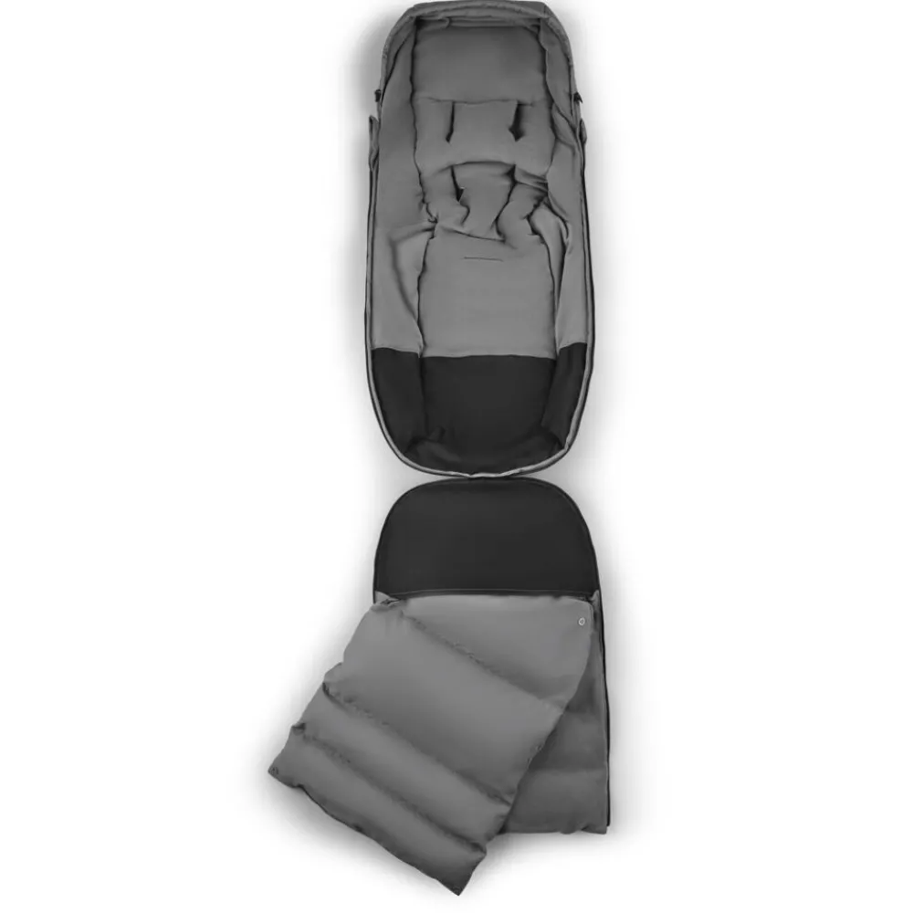 Bugaboo THERMOLITE® performance footmuff MOON GREY- Køreposer