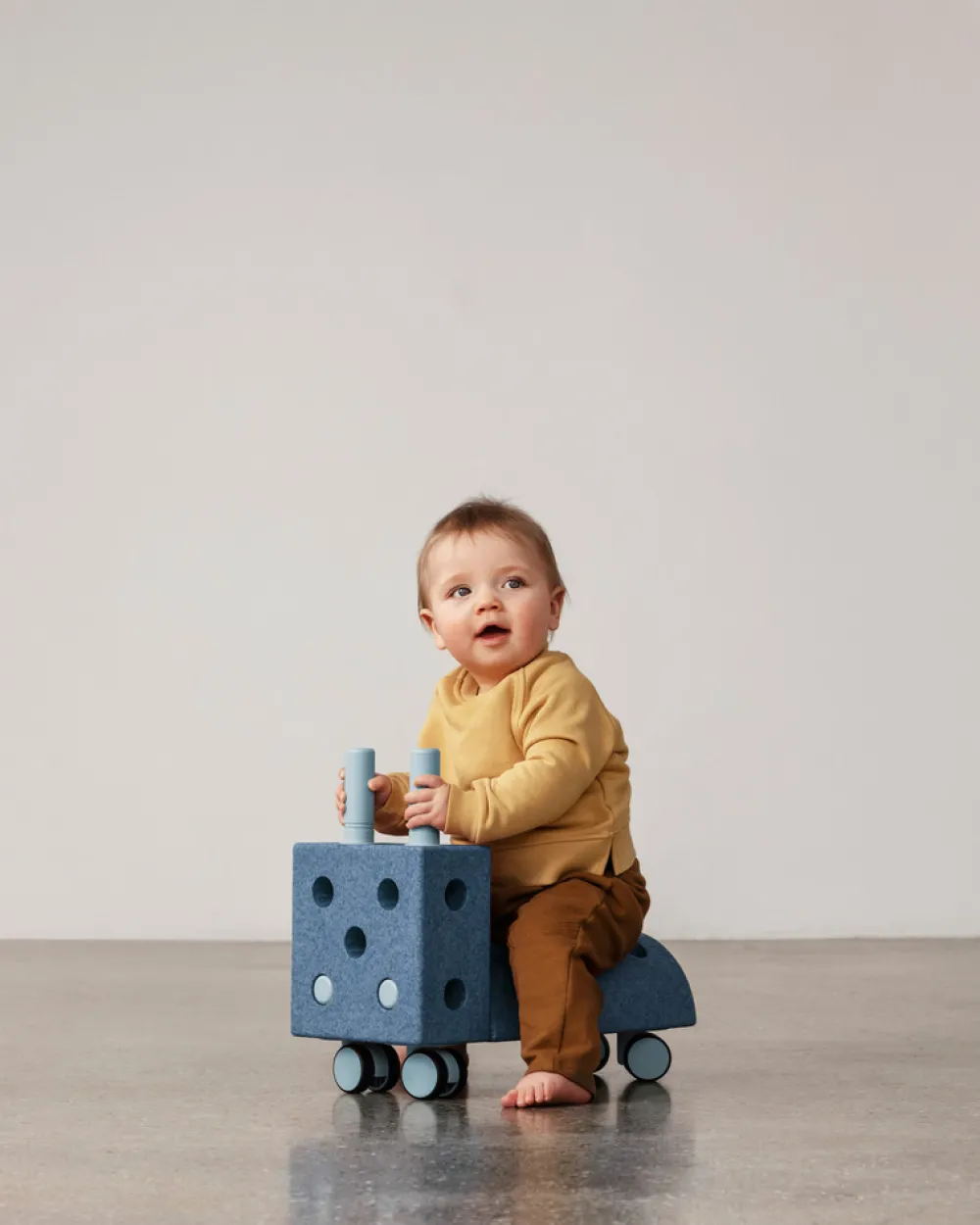 MODU Tiny ride Deep Blue / Sky Blue- Store Byggesæt|Tumlemøbler