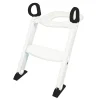 BabyDan Toilettræner med trappe - Hvid- Potter, Toiletsæder & Skamler