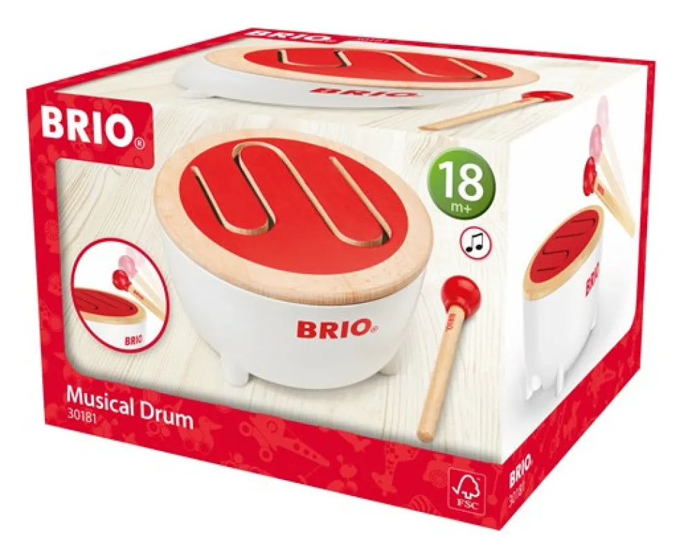 Brio Tromme - FSC®- Musiklegetøj