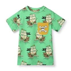 Småfolk T-shirt - Minty green tea- T-Shirts & Toppe