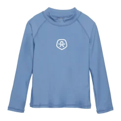 Color Kids T-shirt langærmet - Coronet Blue- Badeshorts & Bluser