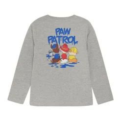 Minymo T-shirt langærmet - Grey Melange- Bluser