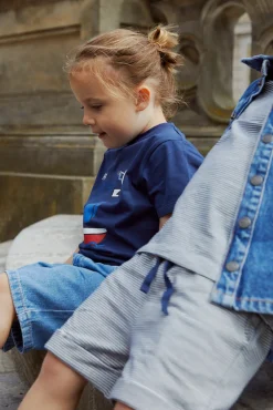 Copenhagen Colors T-shirt m. print - NAVY- T-Shirts & Toppe