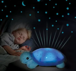 Cloudb Twilight Turtle Blue-Børn Lamper
