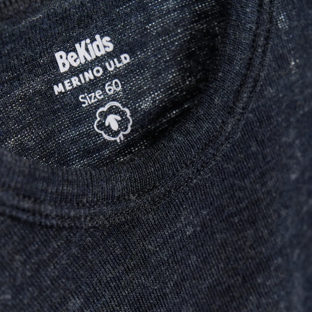 BeKids Uld body uden ærmer - Sky Captain- Uldbodyer|Bodystocking U. Ærmer