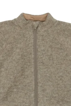 Mikk-Line Uld Cardigan - Melange denver- Uldoverdele