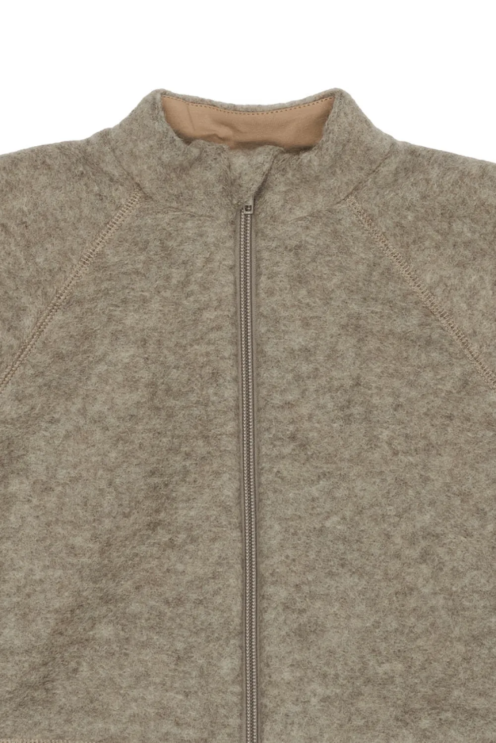 Mikk-Line Uld Cardigan - Melange denver- Uldoverdele