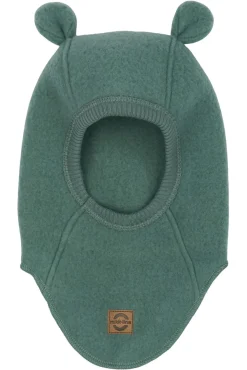 Mikk-Line Uld elefanthue med ører - Balsam green- Elefanthuer & Huer|Uldhuer, Uldvanter & Uldfutter