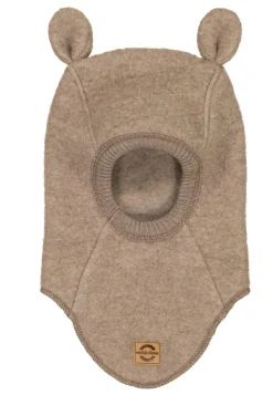 Mikk-Line Uld elefanthue med ører - MELANGE DENVER- Elefanthuer & Huer|Uldhuer, Uldvanter & Uldfutter