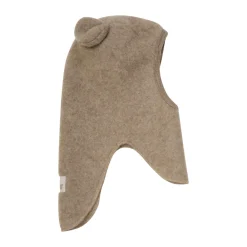 HUTTEliHUT Uld Fleece Balaclava - Savannah melange- Elefanthuer & Huer|Uldhuer, Uldvanter & Uldfutter