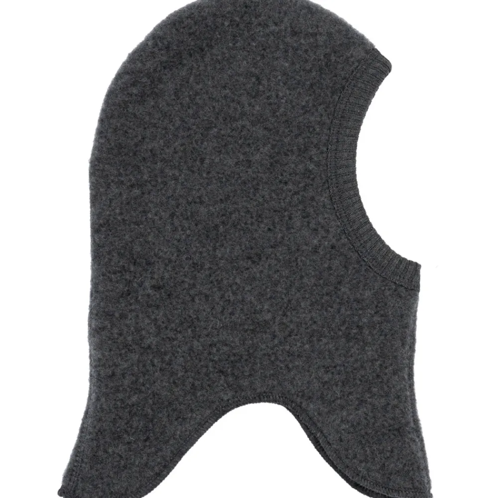 Mikk-Line Uld fullface - ANTHRACITE MELANGE- Elefanthuer & Huer|Uldhuer, Uldvanter & Uldfutter