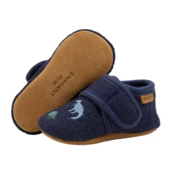 En Fant Uld hjemmesko m. broderi - 7790- Uld Hjemmesko