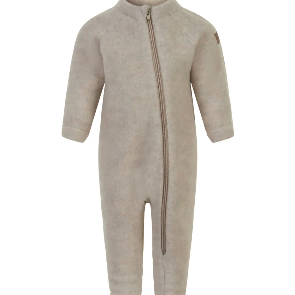 Mikk-Line Ulddragt - Melange Offwhite- Køredragter|Ulddragter