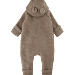 Mikk-Line Ulddragt med ører - Melange Denver- Køredragter|Ulddragter