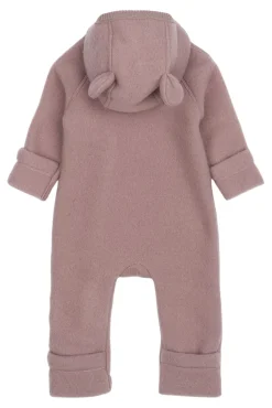 Mikk-Line Ulddragt Med Ører - Twilight mauve- Køredragter|Ulddragter