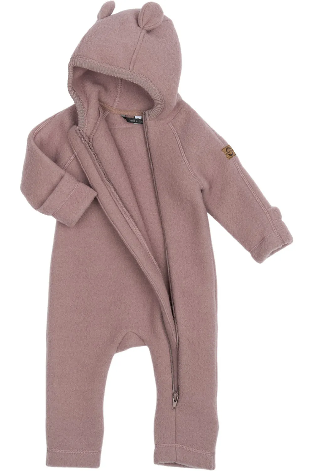 Mikk-Line Ulddragt Med Ører - Twilight mauve- Køredragter|Ulddragter