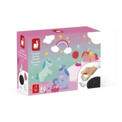 Janod Unicorn Stampinoo - 15 Stamps- Kreasæt