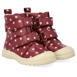 Angulus Vandafvisende TEX-støvle med hjerteprint - 3951- Vinterstøvler