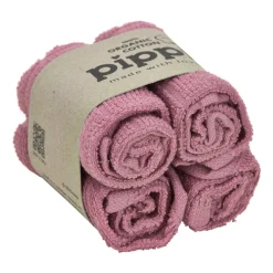 Pippi Vaskeklud Økologisk 4-Pak - 556- Stofbleer & Klude|Tilbehør Til Bad & Pleje