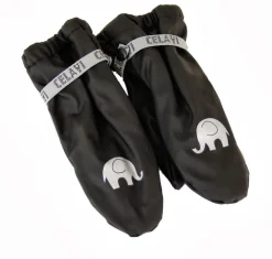 CeLaVi Vatterede PU Luffer - Sort- Regntøj