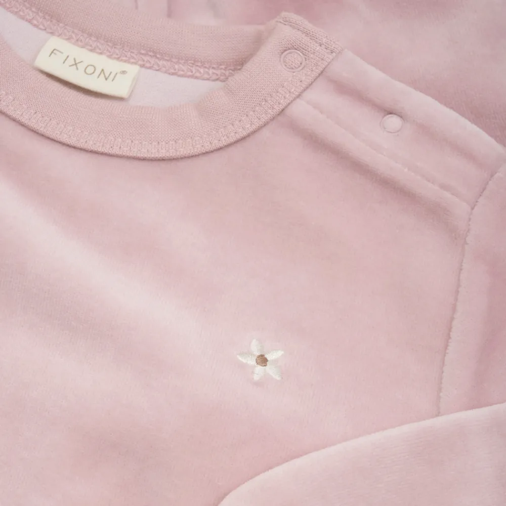 Fixoni Velour Jogging sæt - Shadow gray- Sweatsæt